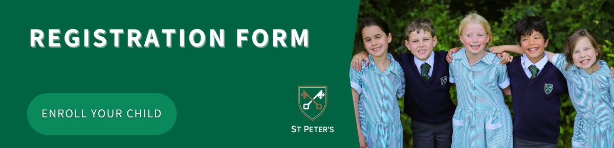 Registration form for St Peter's Prep School