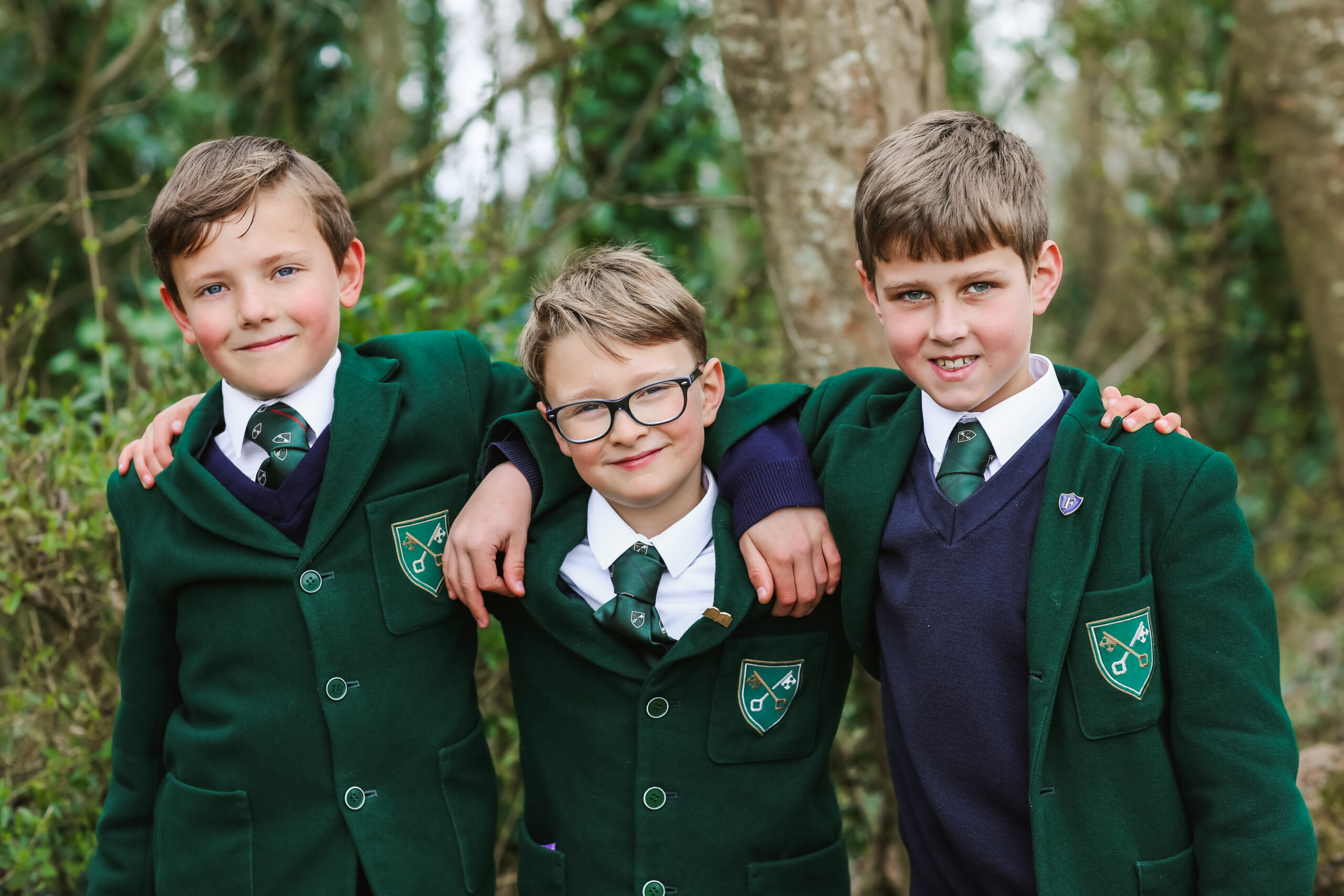Pupils at St Peter’s Prep during an outdoor learning class