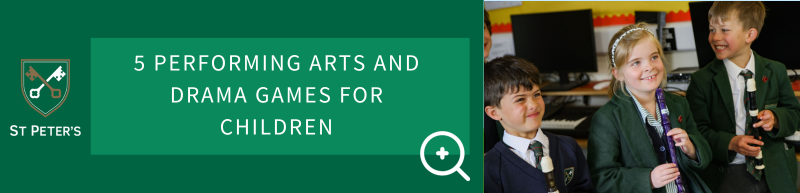 5 Performing Arts and Drama Games for Children