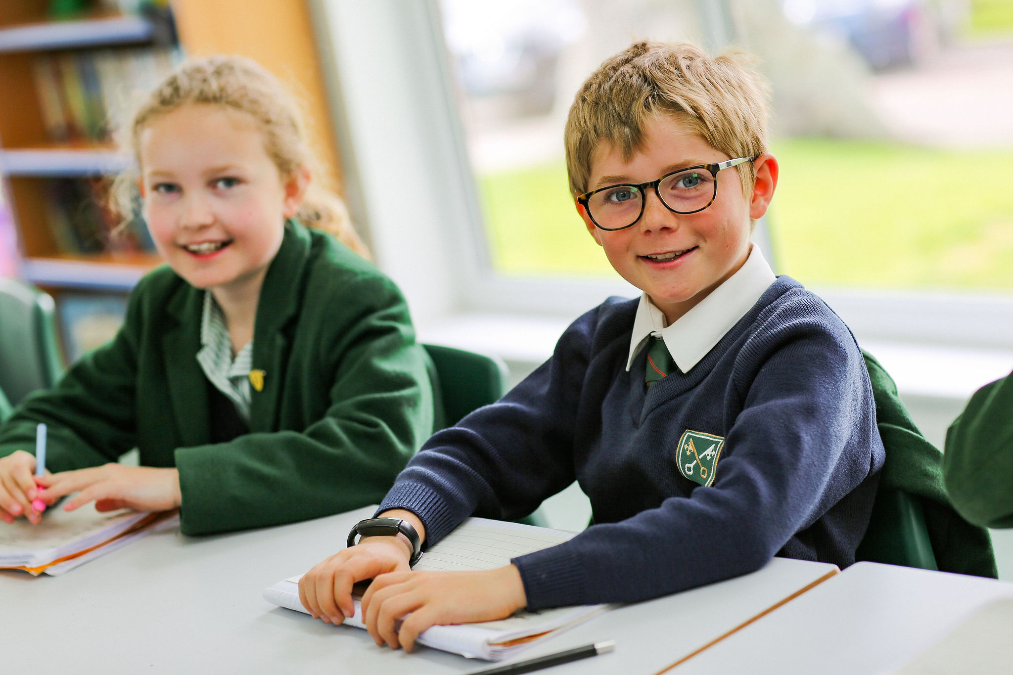 Students learning
