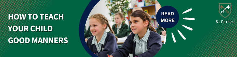 how to teach your child good manners