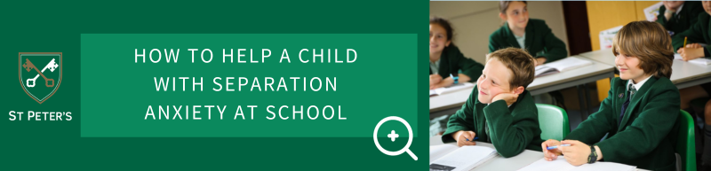 how to help children with separation anxiety