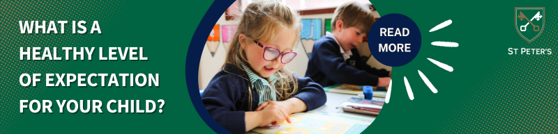 what is a healthy level of expectation for your child