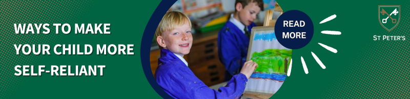 ways to make your child more self-reliant