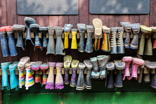 Wellie rack